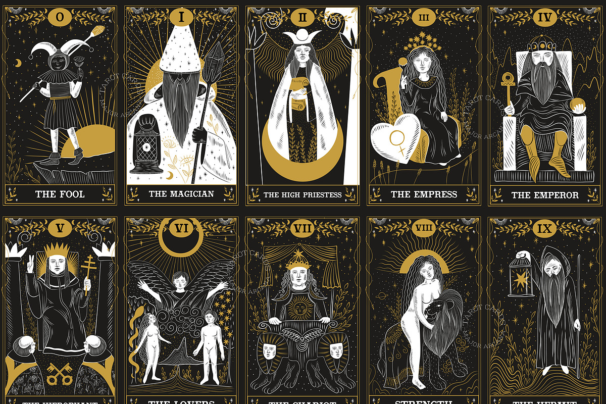 Tarot cards. Major Arcana, a Decorative Illustration by Chikovnaya (Photo 8 of 10)