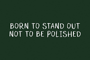 Bokerough – Rough Handwritten Font, a Handwritten Font by TypeTasty Font (Thumbnail 7 of 10)