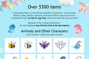 3309 in 1 Graphic Bundle, an Animal Illustration by Gulnara Sabirova (Thumbnail 7 of 15)