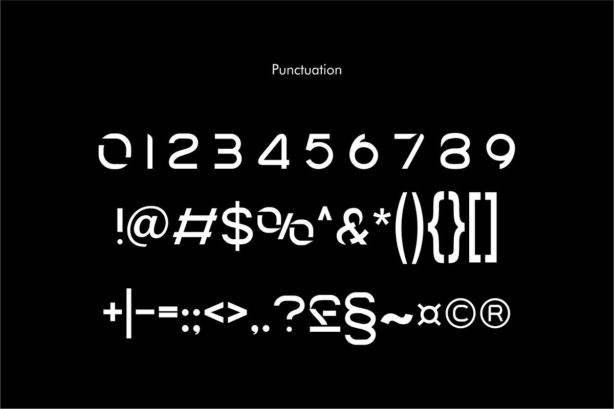 SAVIOR – Futuristic Techno Sans Font, a Sans Serif Font by WhymoreArt (Photo 11 of 11)
