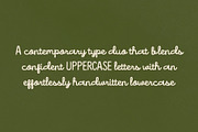 Honeyline - Organic Script Duo, a Sans Serif Font by HipFonts (Thumbnail 2 of 14)