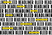 Headliner Bleed Font Family, a Sans Serif Font by Tom Chalky (Thumbnail 2 of 6)