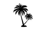 Palm Silhouette Clipart Set, an Illustration by hafijul (Thumbnail 7 of 21)