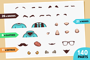 Kids Avatars Creator + 80 Characters, a Person Illustration by wowu (Thumbnail 15 of 17)