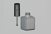 Nail Polish Bottle, an Object 3D Model by fahad121 (Thumbnail 5 of 8)