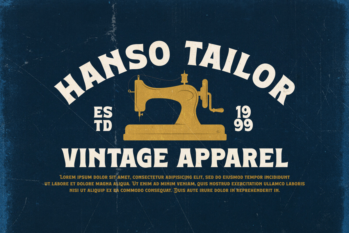 Boldern – Retro Serif Font, a Serif Font by HansCo Studio (Photo 9 of 13)