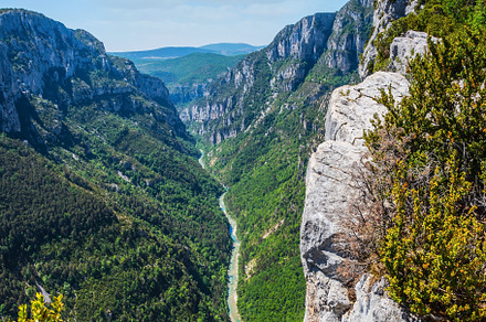 Canyon of Verdon, Provence, a Nature Photo by kavram