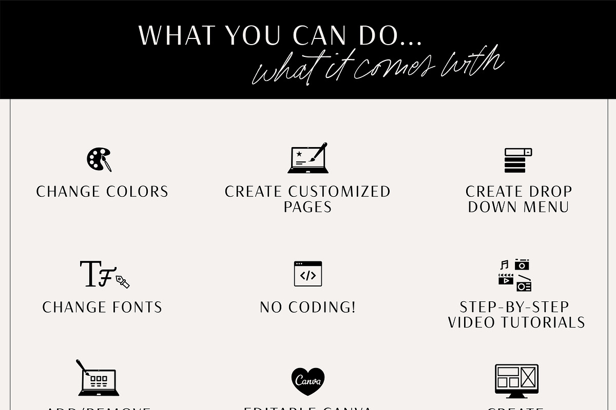 Shopify Theme - Neutral White, a Shopify Template by Macarons and Mimosas (Photo 9 of 11)