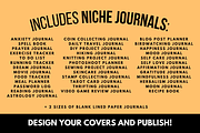 38 KDP Journal Template Bundle, a Magazine Template by Self Publishing Magic (Thumbnail 4 of 4)