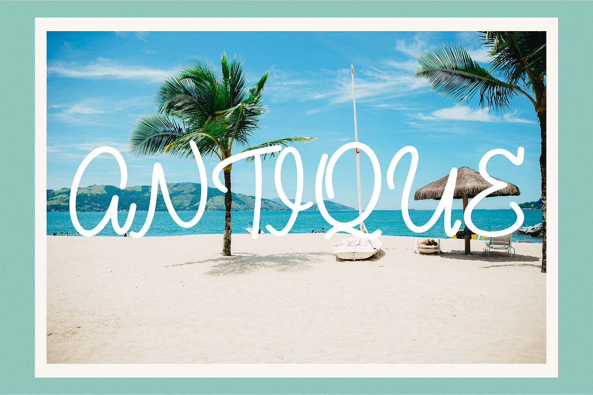 Playwrite, a Handwritten Font by Dm Studio (Photo 4 of 9)