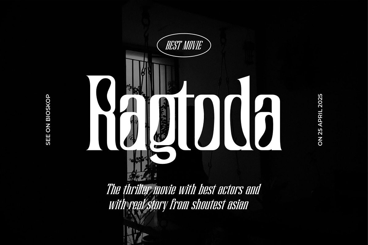 Dafthello || Unique Serif Font, a Serif Font by Idea Studio (Photo 3 of 10)