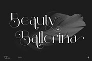 Beauty Ballerina, a Serif Font by Aluyeah Studio (Thumbnail 2 of 15)