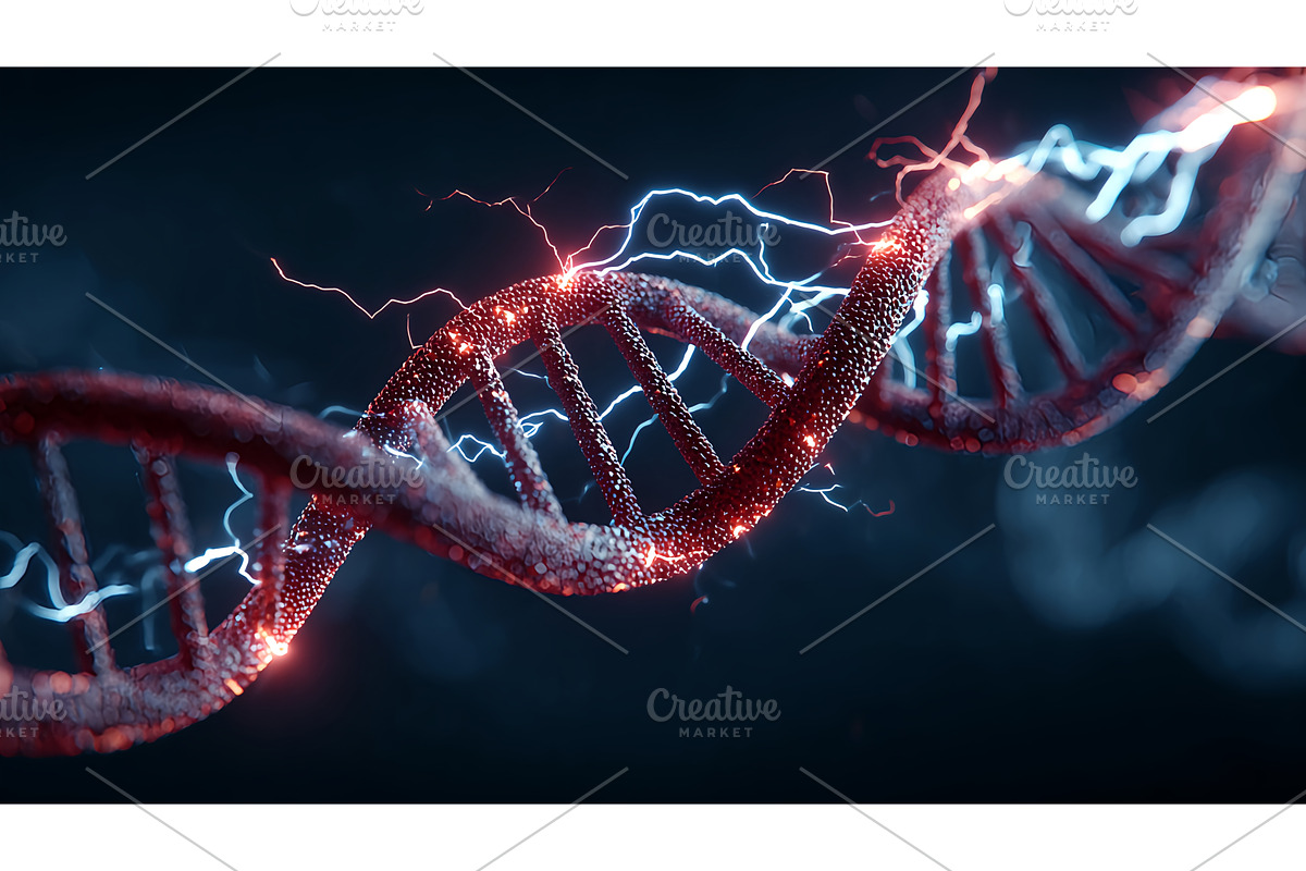 Exploring the Dynamic DNA Structure, an Illustration by Lukas Jonaitis SHOP