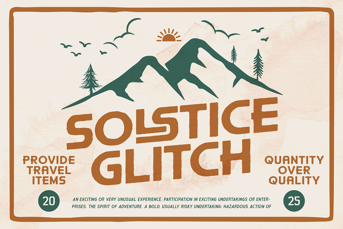 Horizon Light Typeface, a Sans Serif Font by alit design (Photo 8 of 20)