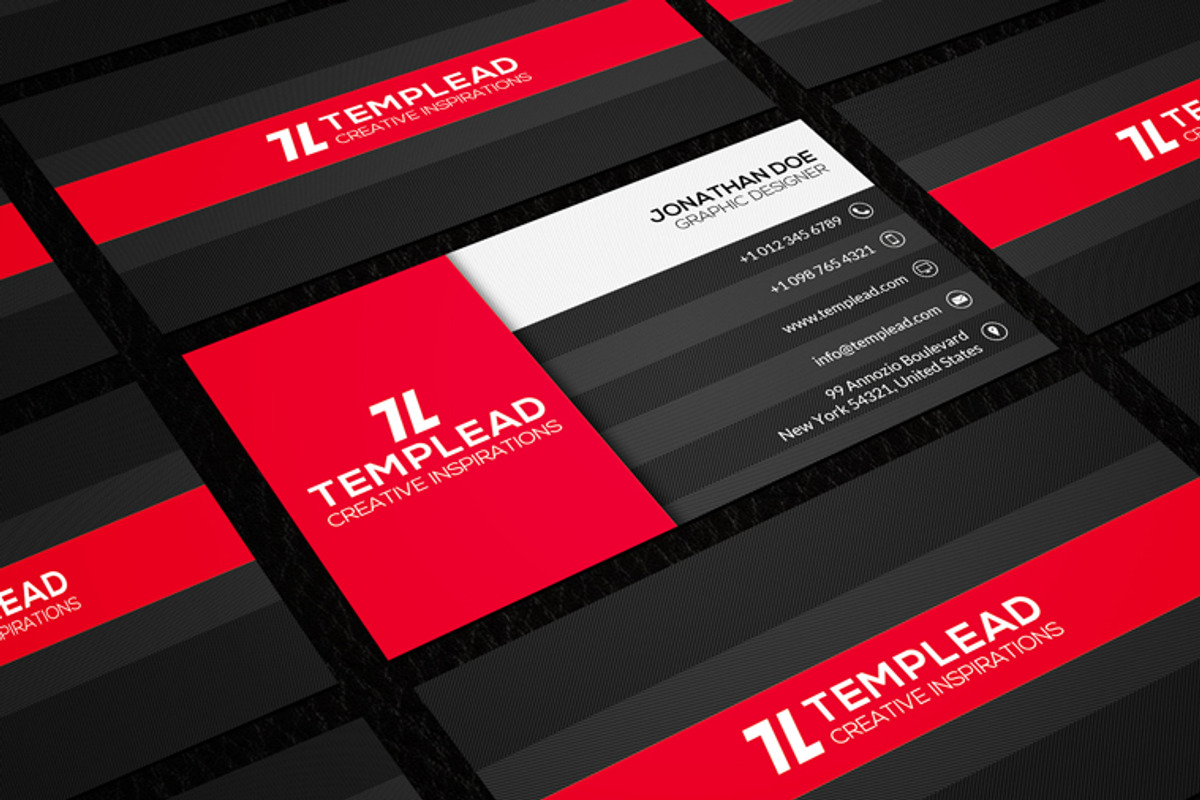 Corporate Business Card CM145, a Business Card Template by annozio (Photo 4 of 4)
