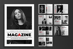 Multipurpose Magazine Layout