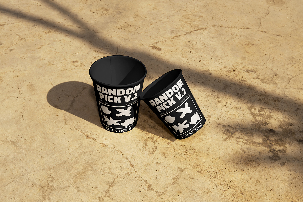 RP V.2 Paper Cup 02, a Cups & Container Mockup by Mockup Flock (Photo 2 of 2)