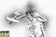 Realistic Pencil Drawing Action, an Action Add-On by MRI STUDIO (Thumbnail 8 of 10)