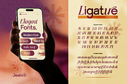 Jeanoti, a Sans Serif Font by Burntilldead (Thumbnail 8 of 12)