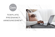 Gender neutral Baby Announcement, a Social Media Template by DigitalStorybyAnna (Thumbnail 4 of 6)