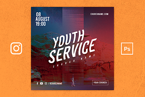 Church Flyer - Youth Event