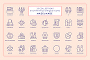 Mega Bundle Vol 6 Line Icons, an Outline Icon by Made by Made (Thumbnail 2 of 10)