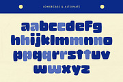 Quick Jumps - New Chunky Display, a Sans Serif Font by Typia Nesia (Thumbnail 4 of 14)