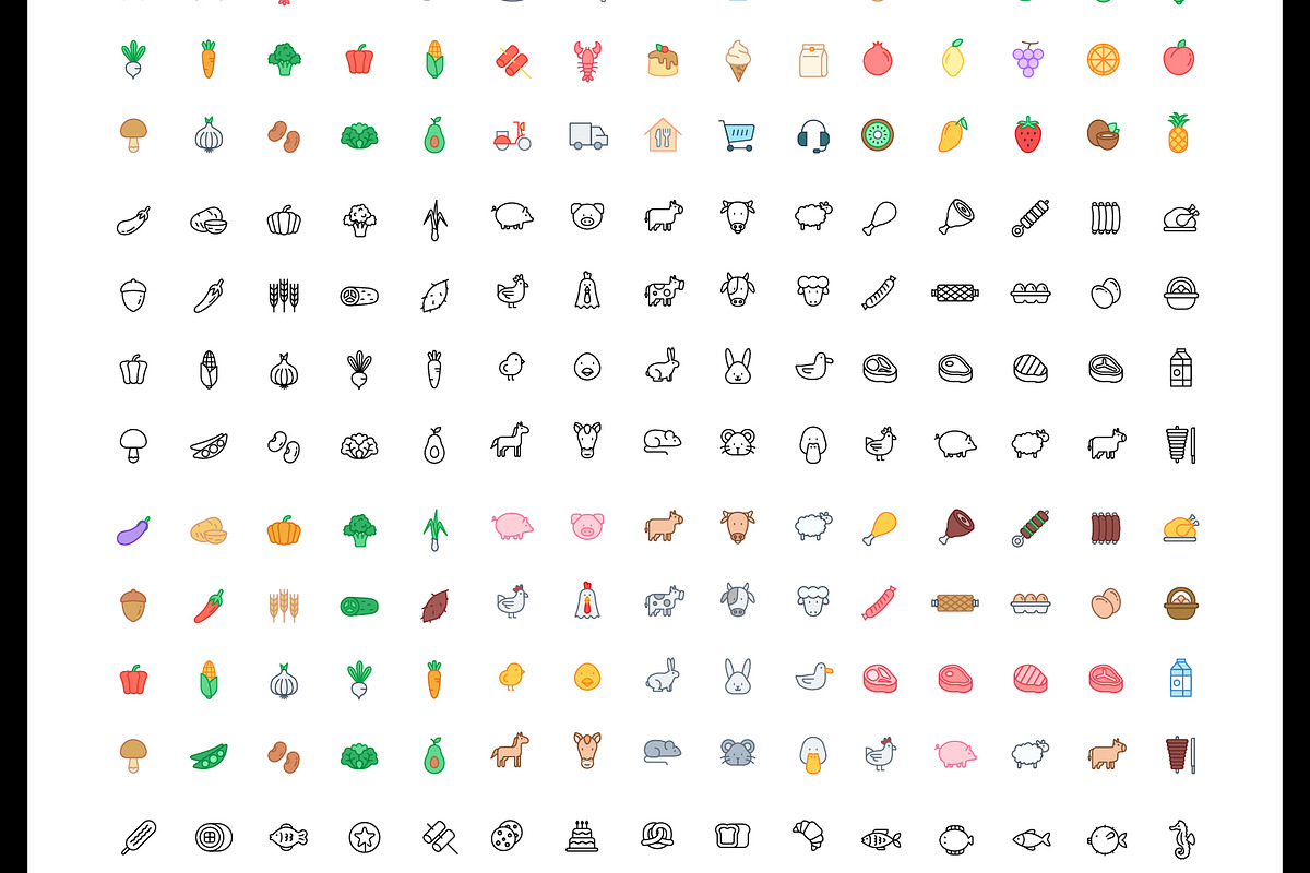 3000+ Mega Bundle line&color Icons, an Outline Icon by Design Present (Photo 10 of 19)