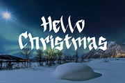 Winter Graffiti, a Blackletter Font by Yoga Letter (Thumbnail 3 of 5)