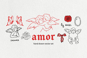 Amore Valentines day Cupid