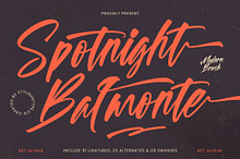 Spotnight Balmonte Modern Brush Font