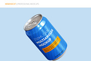 Can Mock-up, a Packaging Mockup by WebAndCat (Thumbnail 4 of 9)