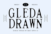 CS Gleda Mono Drawn, a Serif Font by Craft Supply Co. (Thumbnail 1 of 8)