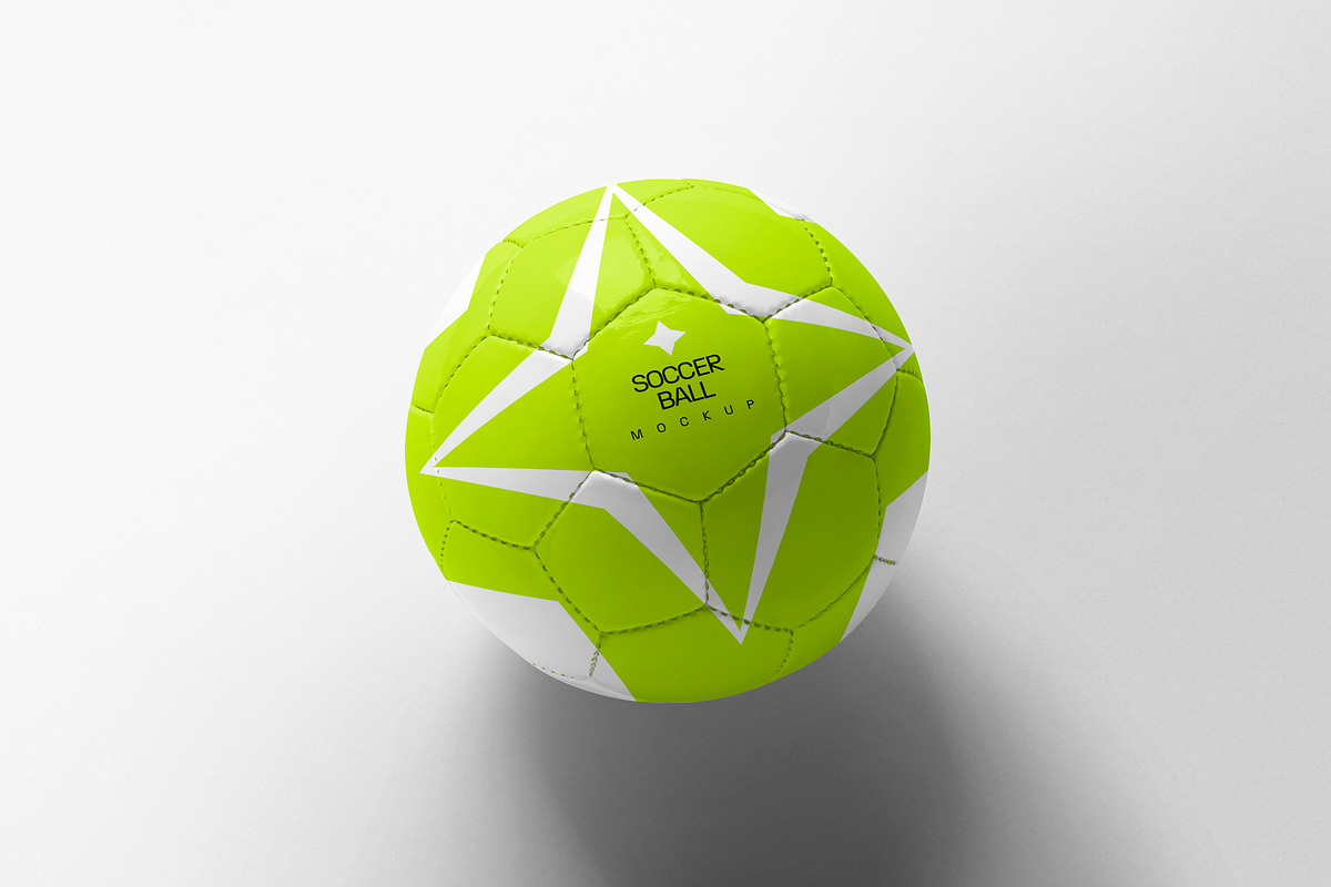 Soccer Ball Mockup, a Product Mockup by MockupCraft (Photo 5 of 6)