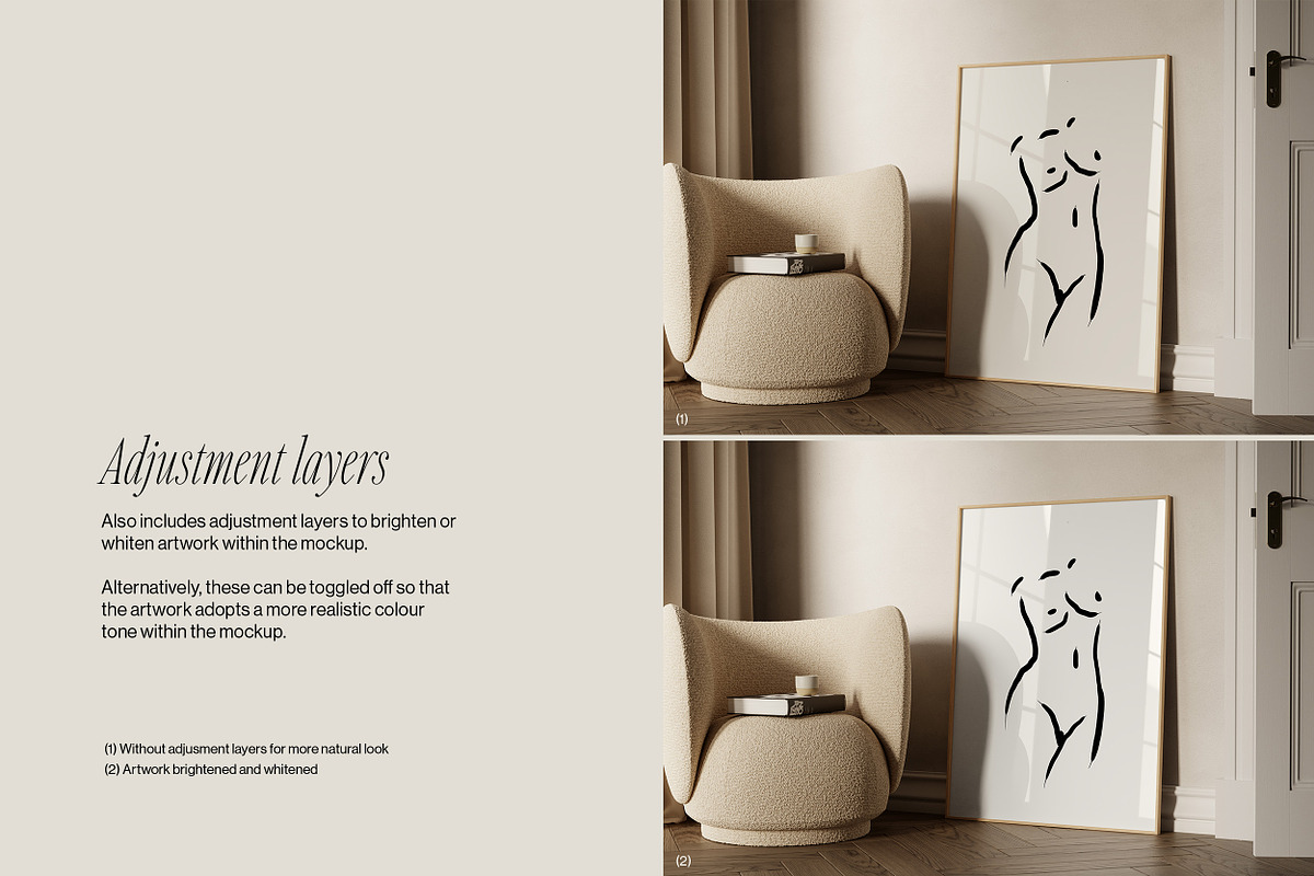 Artwork Frame Mockup Bundle, a Household Mockup by Moyo Studio (Photo 5 of 15)