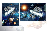 Mysterious Cosmos, an Illustration by Daria Ustiugova (Thumbnail 13 of 27)