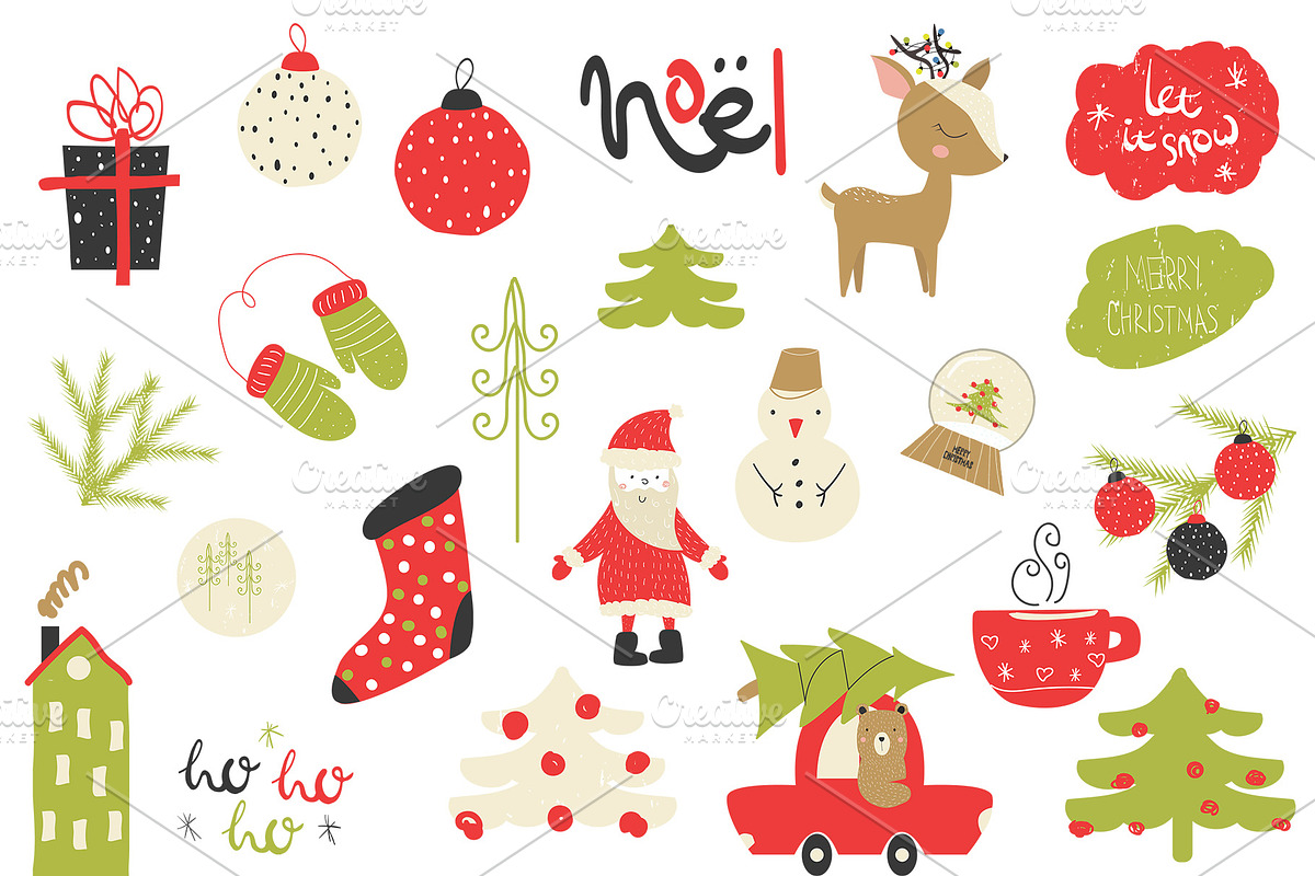 Merry Christmas!, an Animal Illustration by Viktoria Siarova (Photo 2 of 6)
