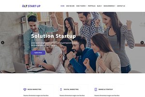 LT Start Up WordPress Theme