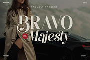 Bravo Majesty - Modern Elegant Serif, a Serif Font by Qweera Studio (Thumbnail 1 of 12)