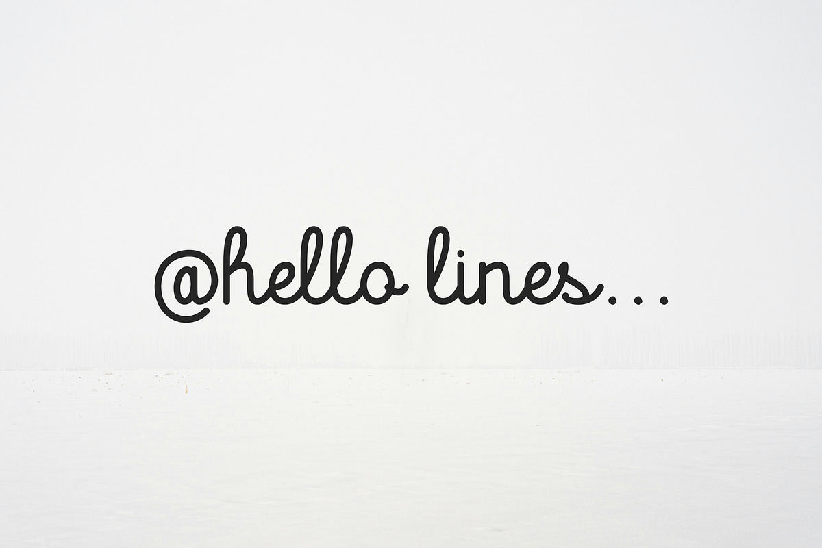 Harmonious - monoline stylish font, a Script Font by Fontcastle (Photo 4 of 5)