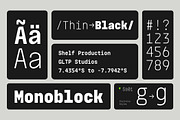 Monoblock, a Font by Glowtype (Thumbnail 3 of 10)