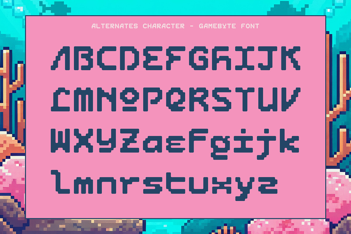 Gamebyte, a Symbol Font by din-studio.com (Photo 10 of 11)