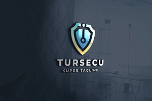 Security Shield Technology Logo, a Branding & Logo Template by Design_Planet