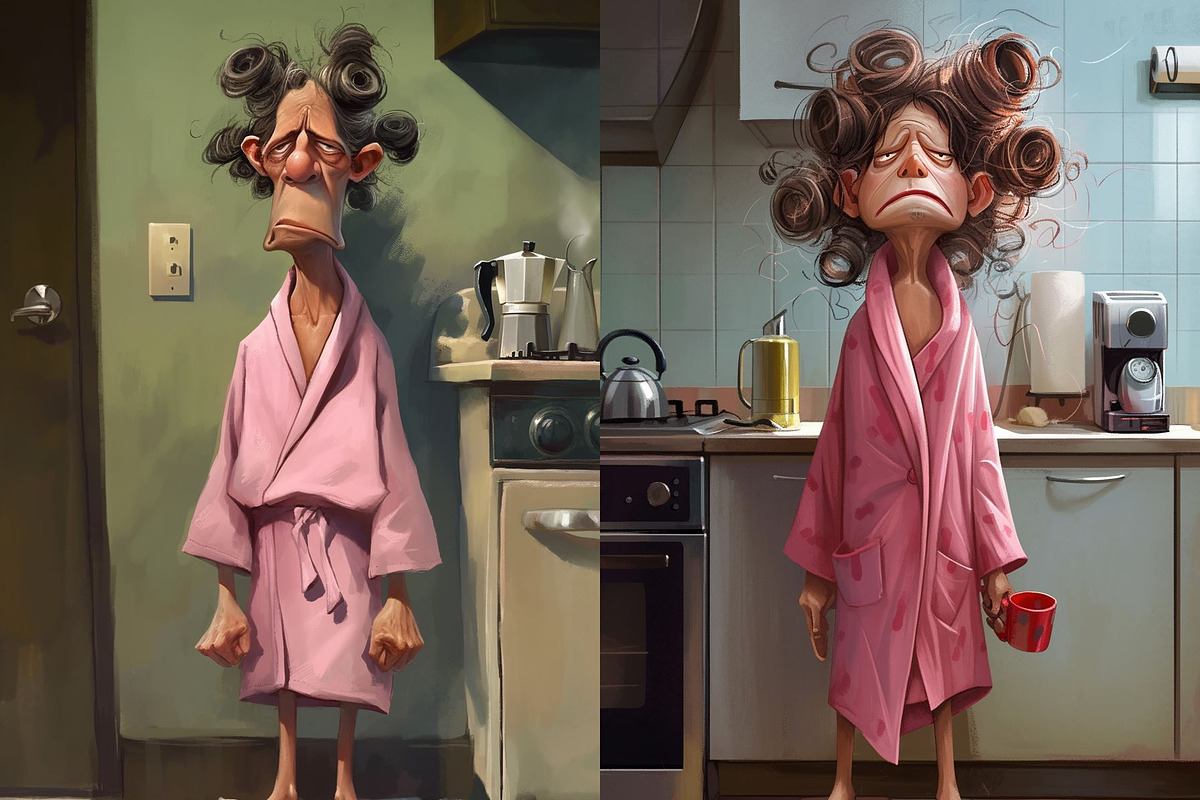 428 Prompts for Caricatures Vol 3, an Illustration by Sevenstyles (Photo 7 of 12)