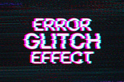 Error Glitch Text Effect, a Layer Style Add-On by Design Squad (Thumbnail 3 of 5)
