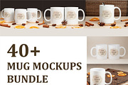 Mug Mockups Bundle, a Cups & Container Mockup by MockupsBox (Thumbnail 1 of 7)