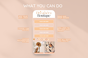 Peach Link in Bio, a Landing Page Template by SunshineStudioBoutique (Thumbnail 4 of 9)