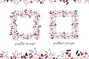 Terrazzo Vector Brushes, a Brush Add-On by Pulpixel Design (Thumbnail 2 of 8)
