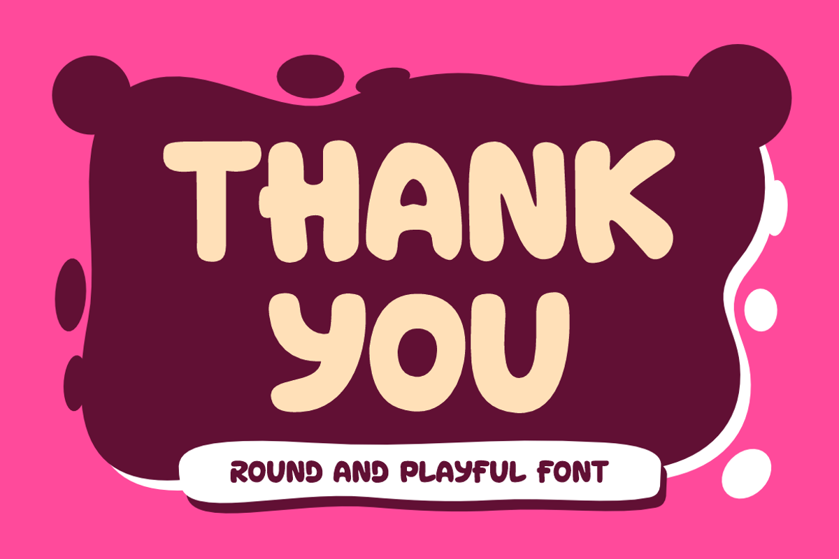 Rekoy Ghoba - Round Font, a Sans Serif Font by Iqsiart Studio (Photo 2 of 7)