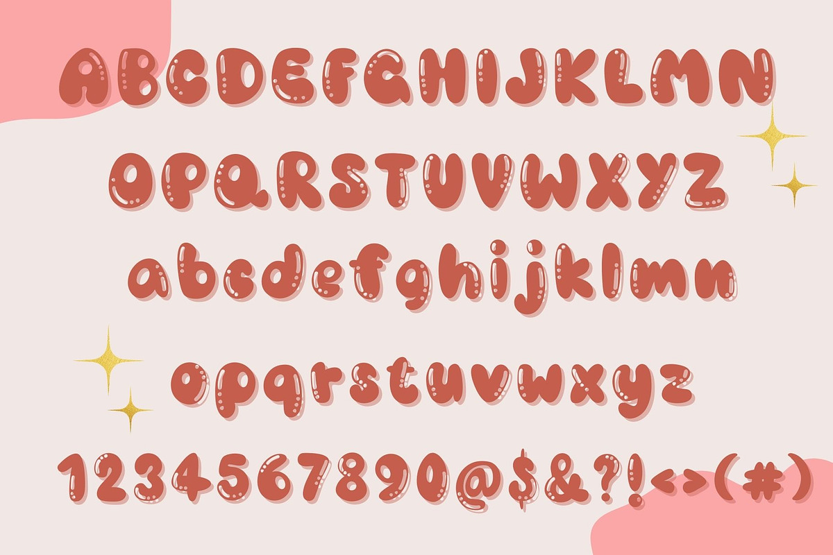 Candy sweet font, a Handwritten Font by JJuta (Photo 6 of 6)